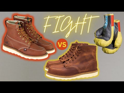 Redwing 1907 vs Thorogood – Battle of the Moc Toe Boots