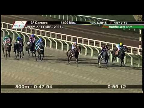 10/04/2015 – Hipodromo Maroñas – Carr 3 – LOUIS (2007)