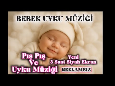 Pış Pış Ve Uyku Müziği - 3 Saat Siyah Ekran ( REKLAMSIZ! )               #shorts 