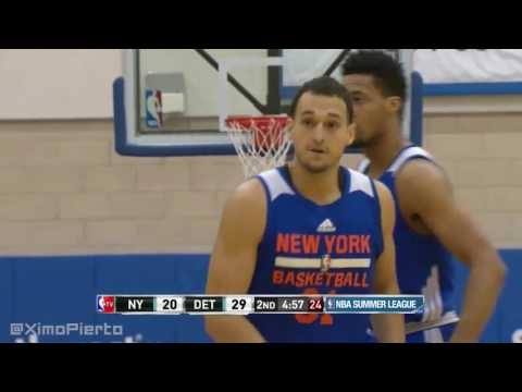 New York Knicks vs Detroit Pistons   Highlights  July 2, 2016  2016 NBA Summer League
