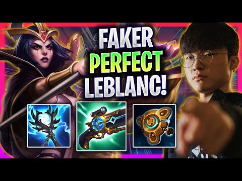 FAKER PERFECT LEBLANC GAME! - T1 Faker Plays Leblanc Mid vs Irelia! | Season 2024