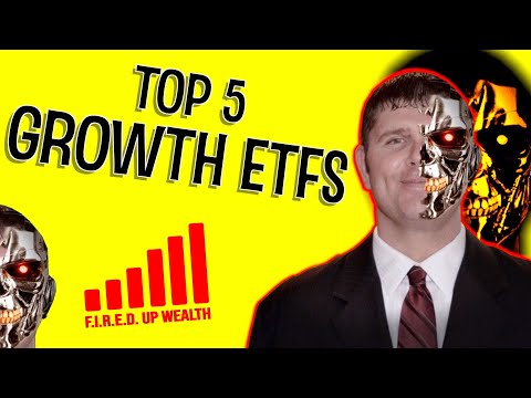 Top 5 Growth Stock ETFs - Disruptive Technology Growth Investing - 4K