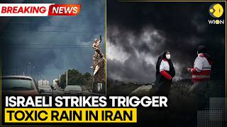 Toxic Rain In Tehran: Burning Oil, Massive Fire | Residents Advisory Issued: Stay Indoors | BREAKING