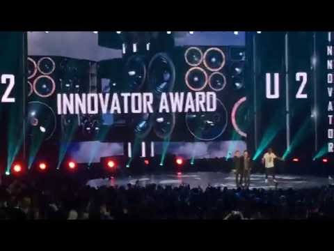 U2 - Innovator Award @ iHeartRadio Music Awards 2016 Los Angeles Live