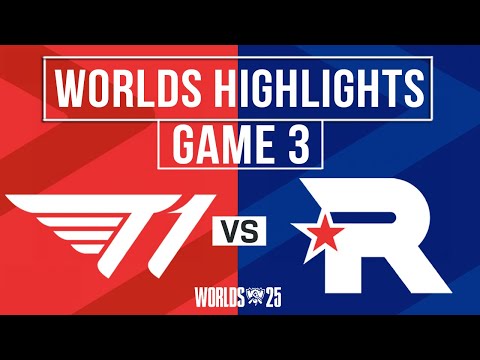 T1 vs KT Highlights Game 3 | Worlds 2025 Grand Finals | T1 vs KT Rolster