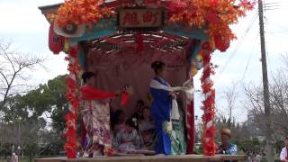 preview picture of video '踊り山　【旭町】　社務所前（2014.10.11　三柱神社秋季大祭）'
