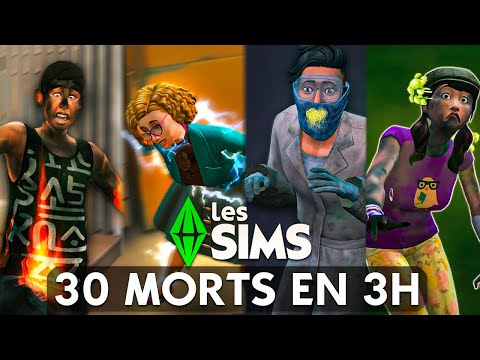 Make 30 SIMS DIE in DIFFERENT ways in 3 hours 🔥 (it's amazing!!) | SIMS 4