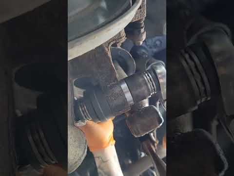 Subaru Forester repair rear knuckle bushings!