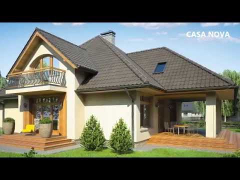 Projekt Domu CASA NOVA Pracownia Projektowa Studio Atrium