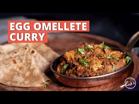 Egg Omelette Curry Recipe | Special Indian Egg Masala Recipe | Cookd