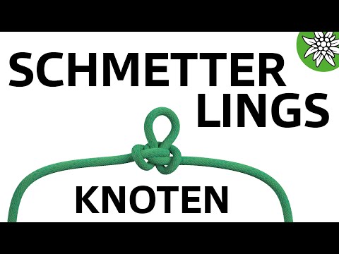 Schmetterlingsknoten | 12 Knoten für die Berge | Knoten #11