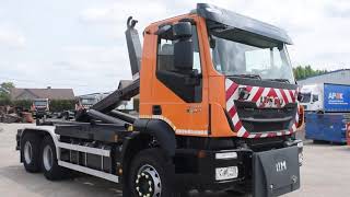 IVECO Trakker 360 +Waf 20t.hooklift hook lift truck for sale - Image 4 | Autoline GH IVECO Trakker 360 +Waf 20t.hooklift hook lift truck | Image 4 - Autoline