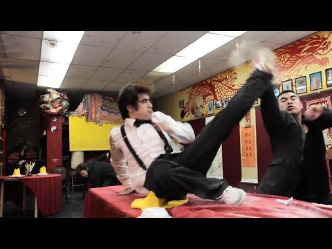 JACKIE CHAN STYLE FIGHT SCENE - FIGHT IN RESTAURANT (SUPREME ART OF WAR SUPREME ART OF WAR 孫子兵法)