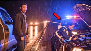 Un mécanicien solitaire s’est arrêté pour aider une policière et s’est figé en voyant un visage