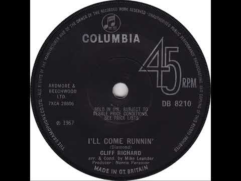 UK New Entry 1967 (150) Cliff Richard - I'll Come Runnin'