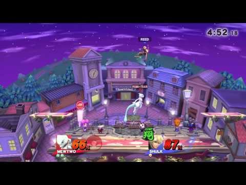 Laf. Sm4sh @ SnB 3 - Scruffy (Mewtwo/Jigglypuff) vs. Reed (Shulk/Cloud)