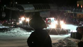 preview picture of video 'Fire + Ice Ski Show Kronplatz Gassl Olang Schneekatzen Show 27.01.2011'