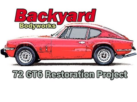 72 Triumph GT6 Restoration Episode 33 (Rear Quarters)