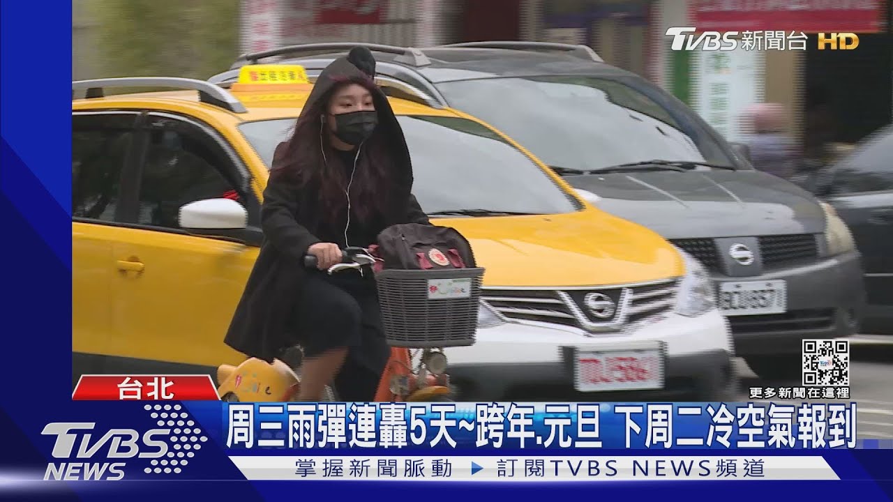 今起回溫! 新竹峨眉最低3.3℃ 跨年、元旦有雨
