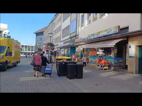 Spaziergang in Hildesheim durch die Fußgängerzone