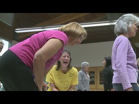 Laughter & Yoga comes together for one unique work out