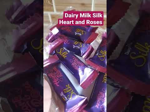 New Dairy Milk Silk Heart and Roses l Valentine's Edition l #shorts #dairymilk #chocolate