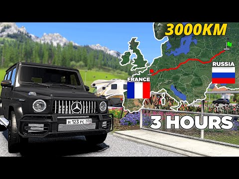 ETS2 Longest Road Trip (Moscow to Paris) Russia to France | Euro Truck Simulator 2