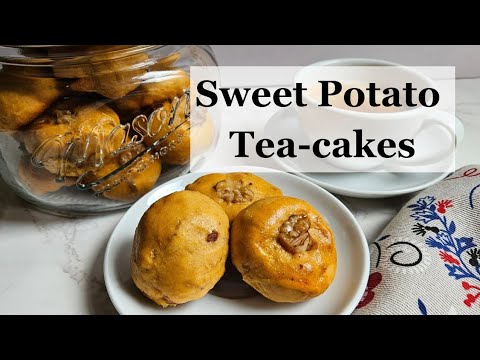 Portuguese Holiday Treats: Broas de Batata Doce! Sweet Potato Teacakes, easy to make!