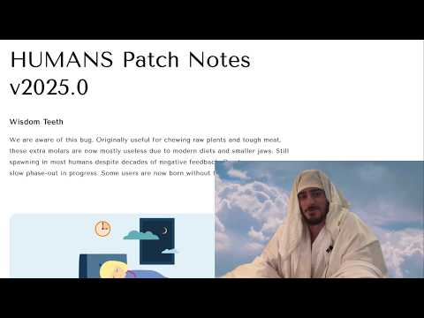 If God Released Patch Notes For Humans