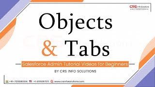 Objects and Tabs in Salesforce