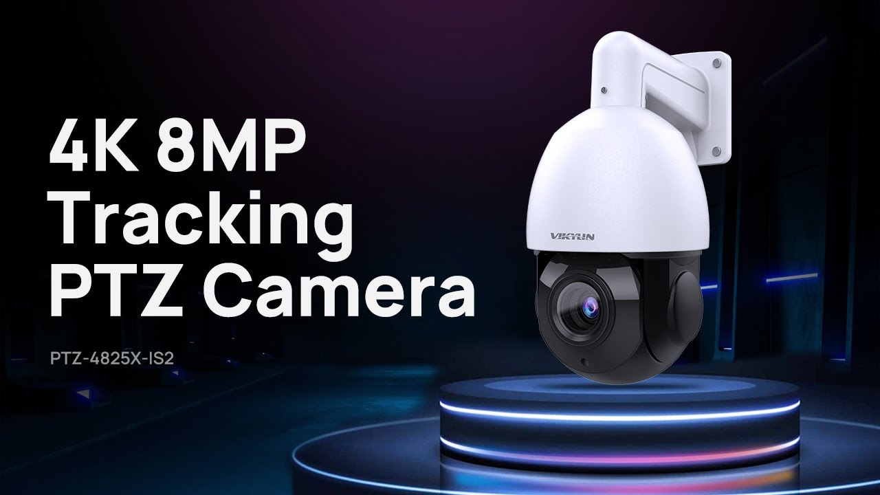 PTZ-4825X-IS2 Auto-tracking Camera | 4K Cameras | 2-Way Audio IR Speed Dome Hikvision Compatible