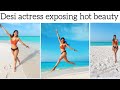 Desi Actress Exposing Hot Beauty Shreya Dhanwanthary Bikini Photos