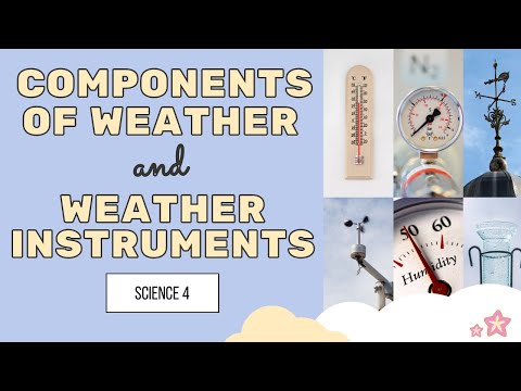 Components of Weather and Weather Instruments | Science 4 | Quarter 4 Week 4