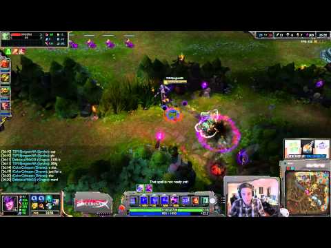 Bjergsen vs Scarra - Syndra vs Yasuo - mid «Maniac» [R/m] (Challenger I)