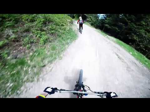 Koninki Gravity Park DH. Typowa Niedziela czyli Wojtuś wraca z Krakowa.