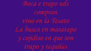 cosculluela - plaka plaka  (con letra)