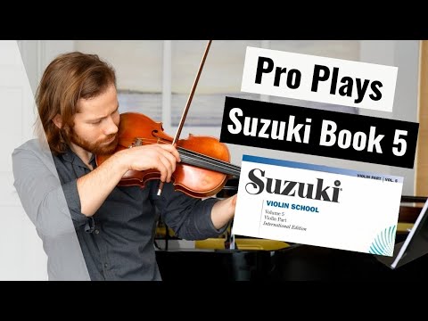PRO plays | Suzuki Violin Book 5 | Solo Violin