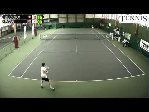 BLOCKX (BEL) vs POW (GBR) - Open Super 12 Auray Tennis - Court 1