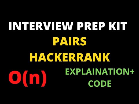 No Pairs Allowed Hackerrank