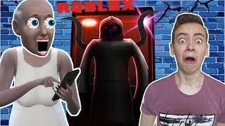 СТРАННЫЙ ЛИФТ В РОБЛОКС БАБУШКА ГРЕННИ ИГРАЕТ С ДИМОЙ The Elevator Remade ROBLOX