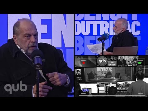 Éric Dupond-Moretti, former French Minister of Justice, on stage: "A way to settle scores"