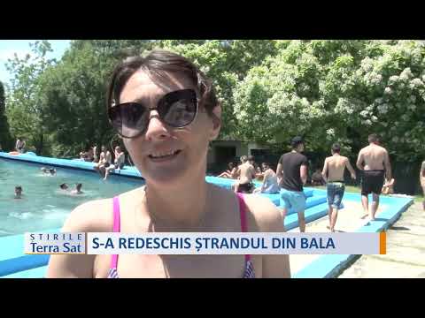 S A REDESCHIS ȘTRANDUL DIN BALA