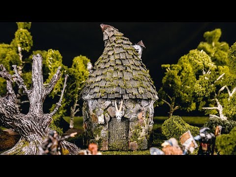 Baue eine Hexenhütte für Dungeons & Dragons!