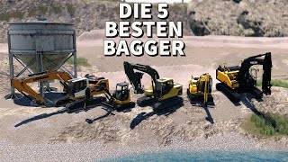 LS19 - Die TOP 5 besten Bagger für deine Baustelle in Königsberg & Mittelberg