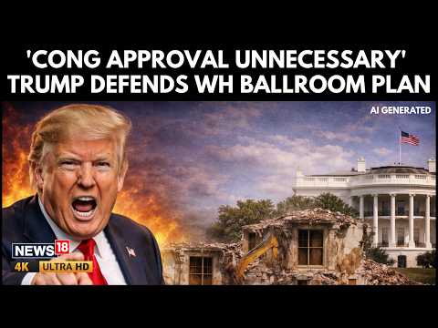 'Totally Separate': Donald Trump On White House Ballroom Construction After Judge Rules