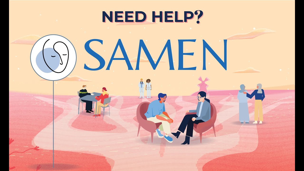 SAMEN video on SGBV survivor support (Dari)