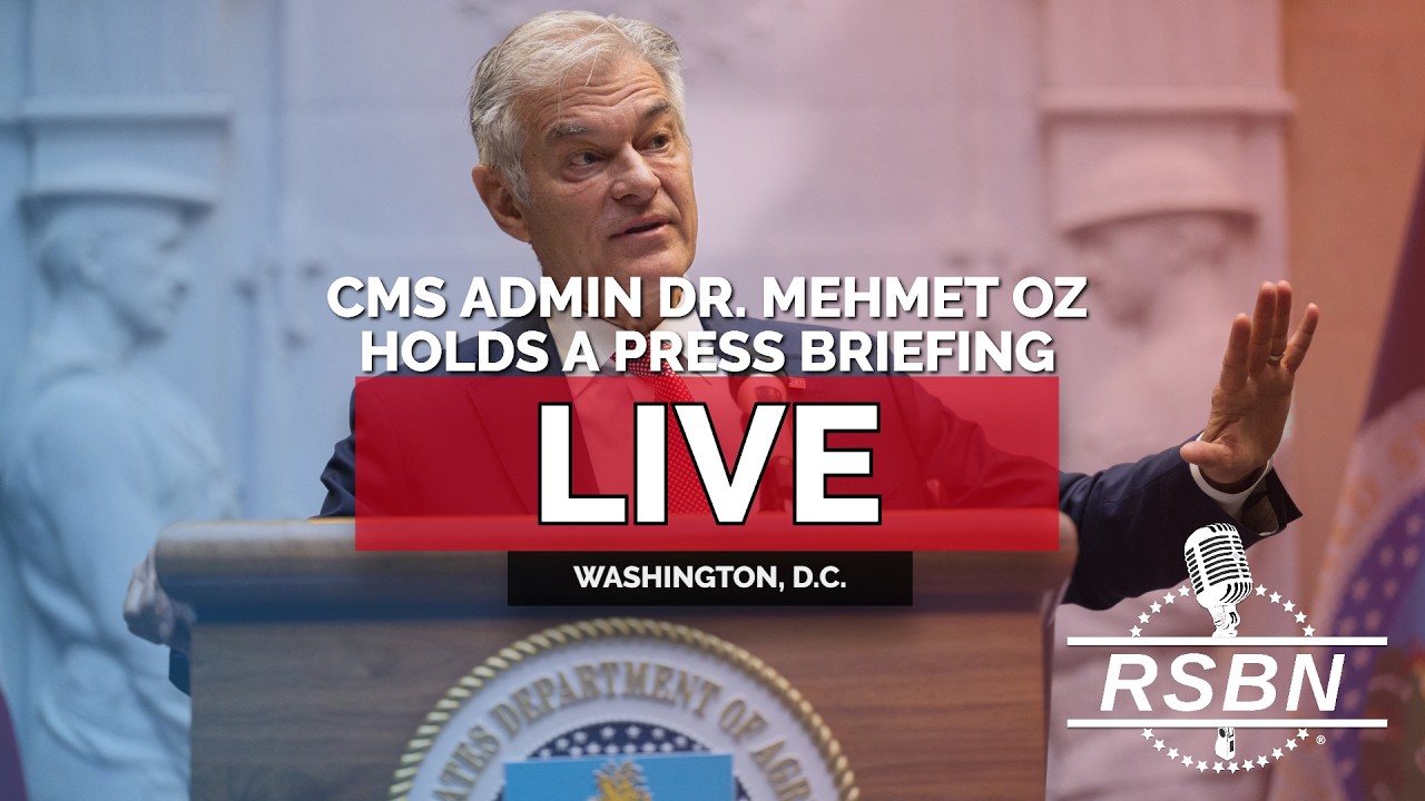 LIVE: CMS Administrator Dr. Mehmet Oz Holds a White House Press Briefing - 06/02/26