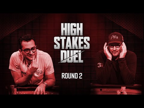 High Stakes Duel | Round 2 | Phil Hellmuth vs Antonio Esfandiari