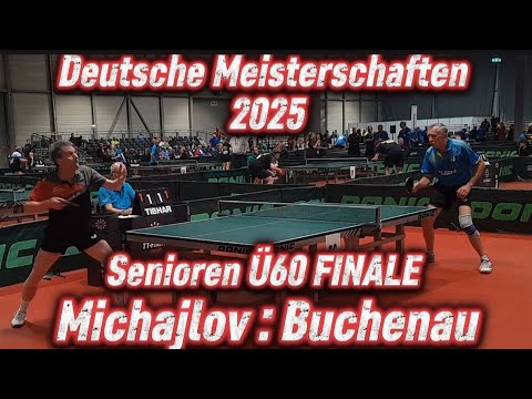 Senioren Ü60 FINALE ‼️ TT-Finals 2025 | A.Michajlov(1923TTR) : D.Buchenau(1946TTR)