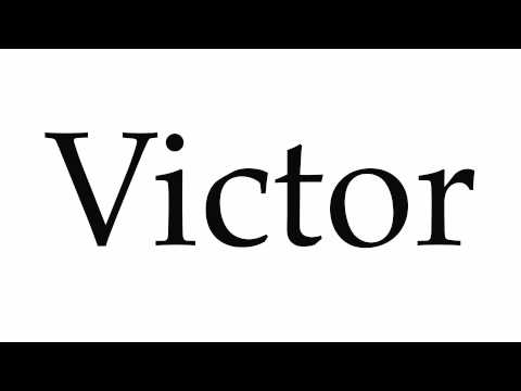 How to Pronounce Victor